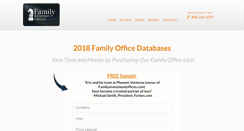Desktop Screenshot of familyinvestmentoffices.com