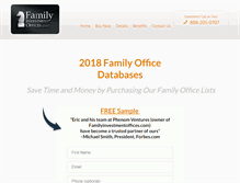 Tablet Screenshot of familyinvestmentoffices.com